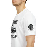 Knife Hand Doesn't Care T-Shirt — Military Authority in One Hand