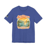 Lake Titicaca Vintage Sunset T-Shirt — "Because It's Funny" Travel Tee