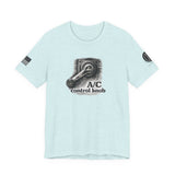 A/C Control Knob T‑Shirt — Window Crank Graphic Tee