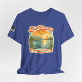 Lake Titicaca Vintage Sunset T-Shirt — "Because It's Funny" Travel Tee
