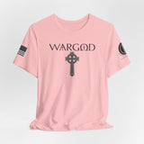 WARGOD Celtic Cross T‑Shirt — Sleeve Graphic Tee