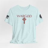 WARGOD Celtic Cross Red-Unisex Jersey Short Sleeve Tee