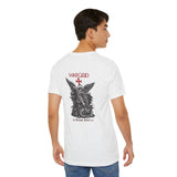 St. Michael 'WARGOD' Graphic Tee — Angelic Archangel Design