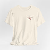 St. Patrick 'WARGOD' Graphic Tee — Vintage Saint Illustration Back Print