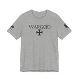 WARGOD Cross Graphic Tee — Military-Inspired Logo Short Sleeve Shirt