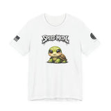 Funny Speed Metal T-Shirt for Turtle Lovers — "Speed Metal for Turtles"