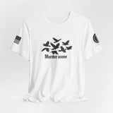 Murder Scene Crow Swarm Graphic Tee