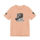 A/C Control Knob T‑Shirt — Window Crank Graphic Tee