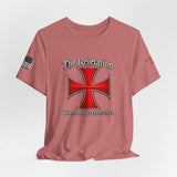Revelation Cross Tee — "The Revelation Will Not Be Televised" Graphic T-Shirt