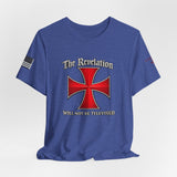 Revelation Cross Tee — "The Revelation Will Not Be Televised" Graphic T-Shirt
