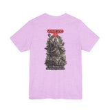 St. Patrick 'WARGOD' Graphic Tee — Vintage Saint Illustration Back Print