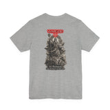 St. Patrick 'WARGOD' Graphic Tee — Vintage Saint Illustration Back Print