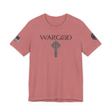 WARGOD Celtic Cross T‑Shirt — Sleeve Graphic Tee