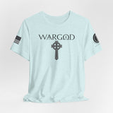 WARGOD Celtic Cross T‑Shirt — Sleeve Graphic Tee