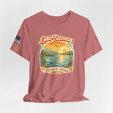 Lake Titicaca Vintage Sunset T-Shirt — "Because It's Funny" Travel Tee