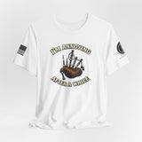 I'm Annoying After a While Bagpipes T-Shirt — Funny Scottish Piper Tee