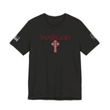 WARGOD Celtic Cross Red-Unisex Jersey Short Sleeve Tee