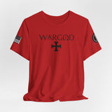 WARGOD Cross Graphic Tee — Military-Inspired Logo Short Sleeve Shirt