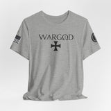 WARGOD Cross Graphic Tee — Military-Inspired Logo Short Sleeve Shirt