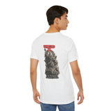 St. Patrick 'WARGOD' Graphic Tee — Vintage Saint Illustration Back Print