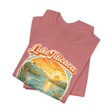 Lake Titicaca Vintage Sunset T-Shirt — "Because It's Funny" Travel Tee