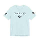 WARGOD Cross Graphic Tee — Military-Inspired Logo Short Sleeve Shirt