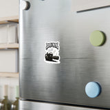 Vinyl Decal — "Death Metal" Gatling Gun Sticker