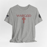 WARGOD Celtic Cross Red-Unisex Jersey Short Sleeve Tee