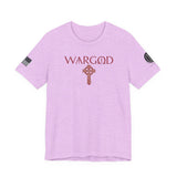 WARGOD Celtic Cross Red-Unisex Jersey Short Sleeve Tee