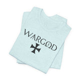 WARGOD Cross Graphic Tee — Military-Inspired Logo Short Sleeve Shirt