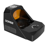 Dagger Defense DDR62 1 MOA Red Dot Sight – Compact reflex optic for pistols and rifles, motion-activated on feature, multi-brightness, RMR footprint + 1913 Picatinny mount, CR1620 battery included