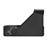 Dagger Defense DDR62 1 MOA Red Dot Sight – Compact reflex optic for pistols and rifles, motion-activated on feature, multi-brightness, RMR footprint + 1913 Picatinny mount, CR1620 battery included