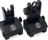 BUIS- Fiber Optic Built from rugged, lightweight materials, spring loaded